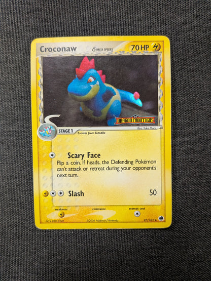 (DF) Croconaw Reverse Holo #27 HP