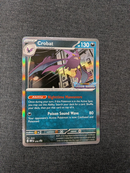 (MEP) Crobat Prerelease Stamp Promo #076 NM