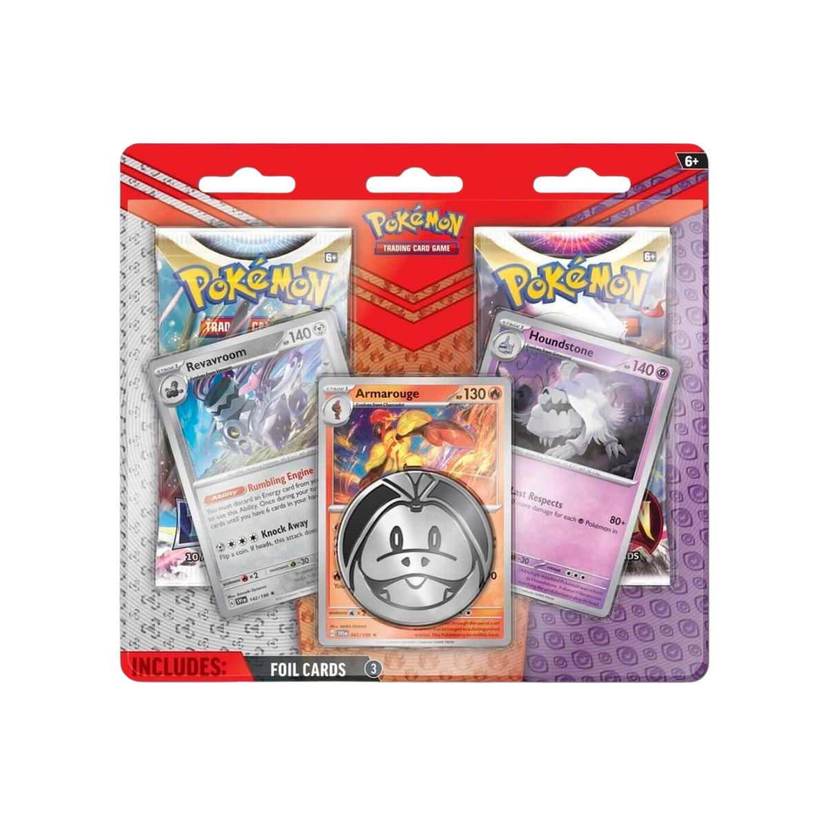 Pokemon Enhanced 2-Pack Blister [Armarouge, Revavroom & Houndstone]