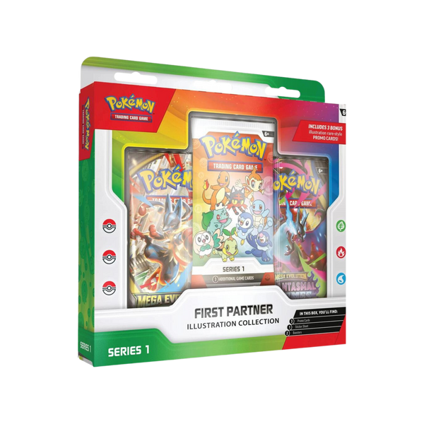 Pokemon First Partner Illustration Collection Series 1
