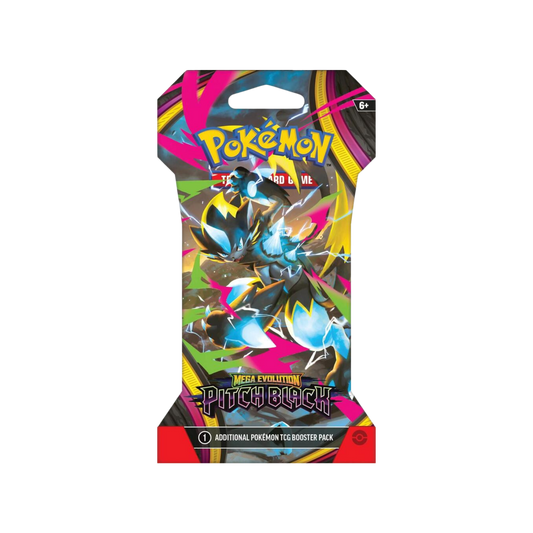 Pokemon Pitch Black Sleeved Booster Pack