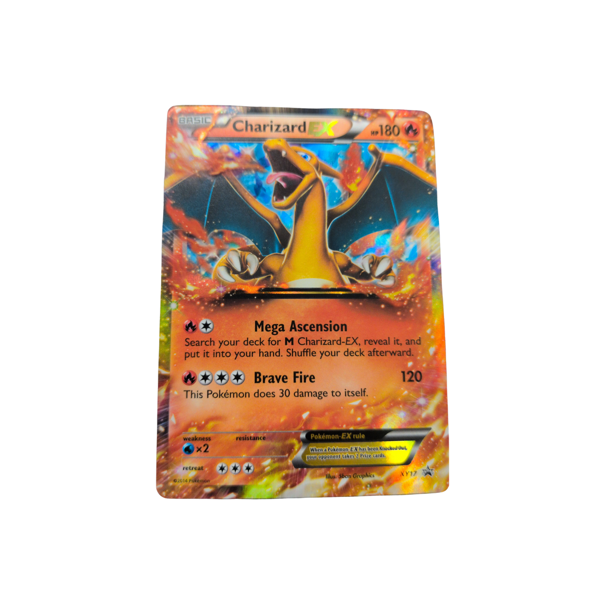 (Promo) Charizard EX #XY17 LP