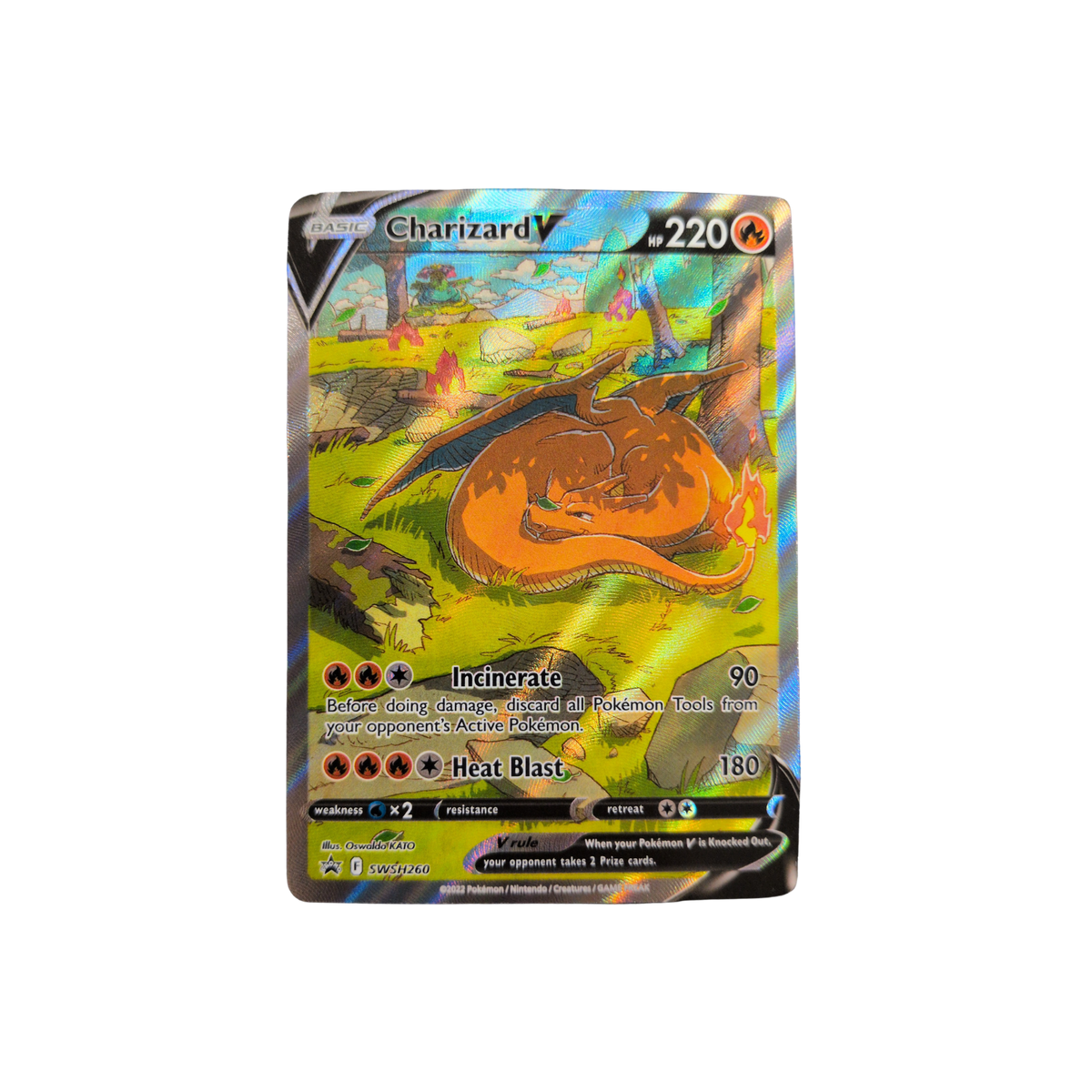 (Promo) Charizard V #SWSH260 NM