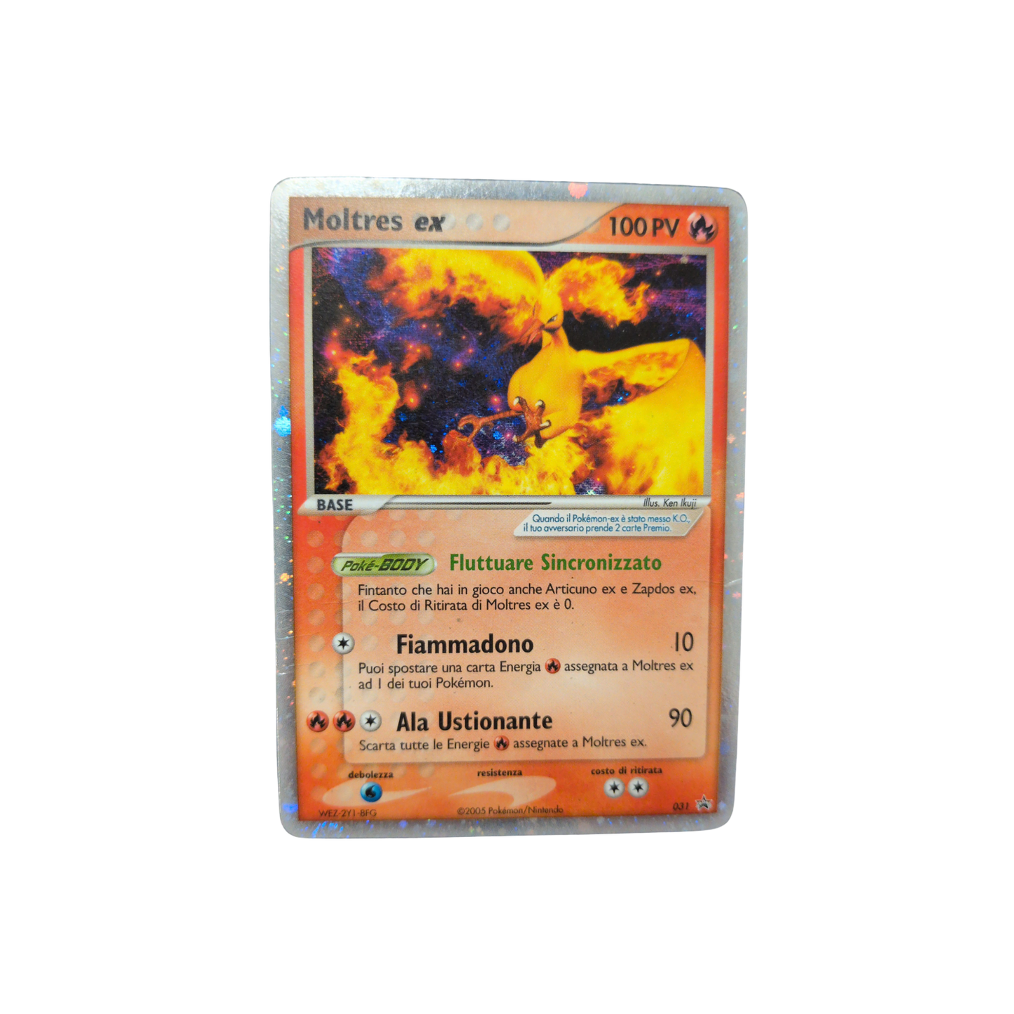 (Promo) Moltres EX Window Tin Promo SPANISH #031 DMG
