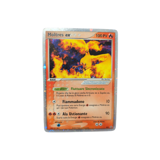 (Promo) Moltres EX Window Tin Promo SPANISH #031 DMG