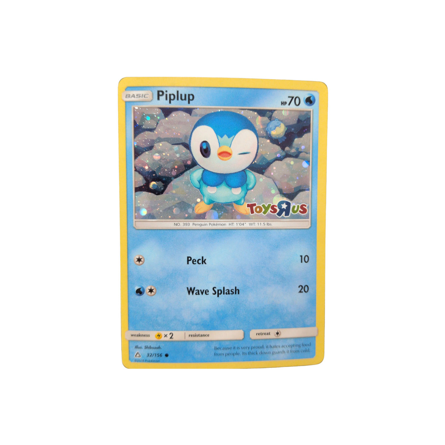 (Promo) Piplup Toys R Us Stamp #32 LP