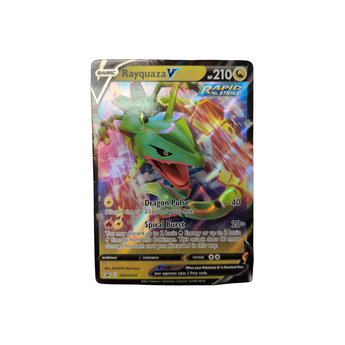 (Promo) Rayquaza V #SWSH147 NM