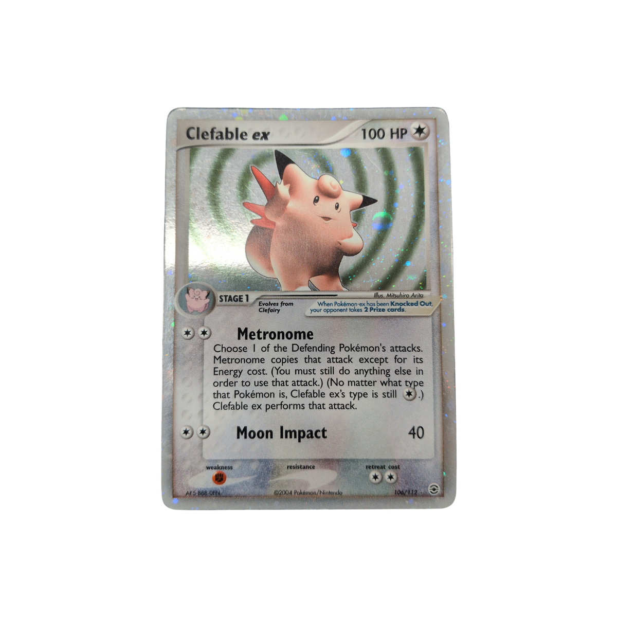 (RG) Clefable EX #106 HP