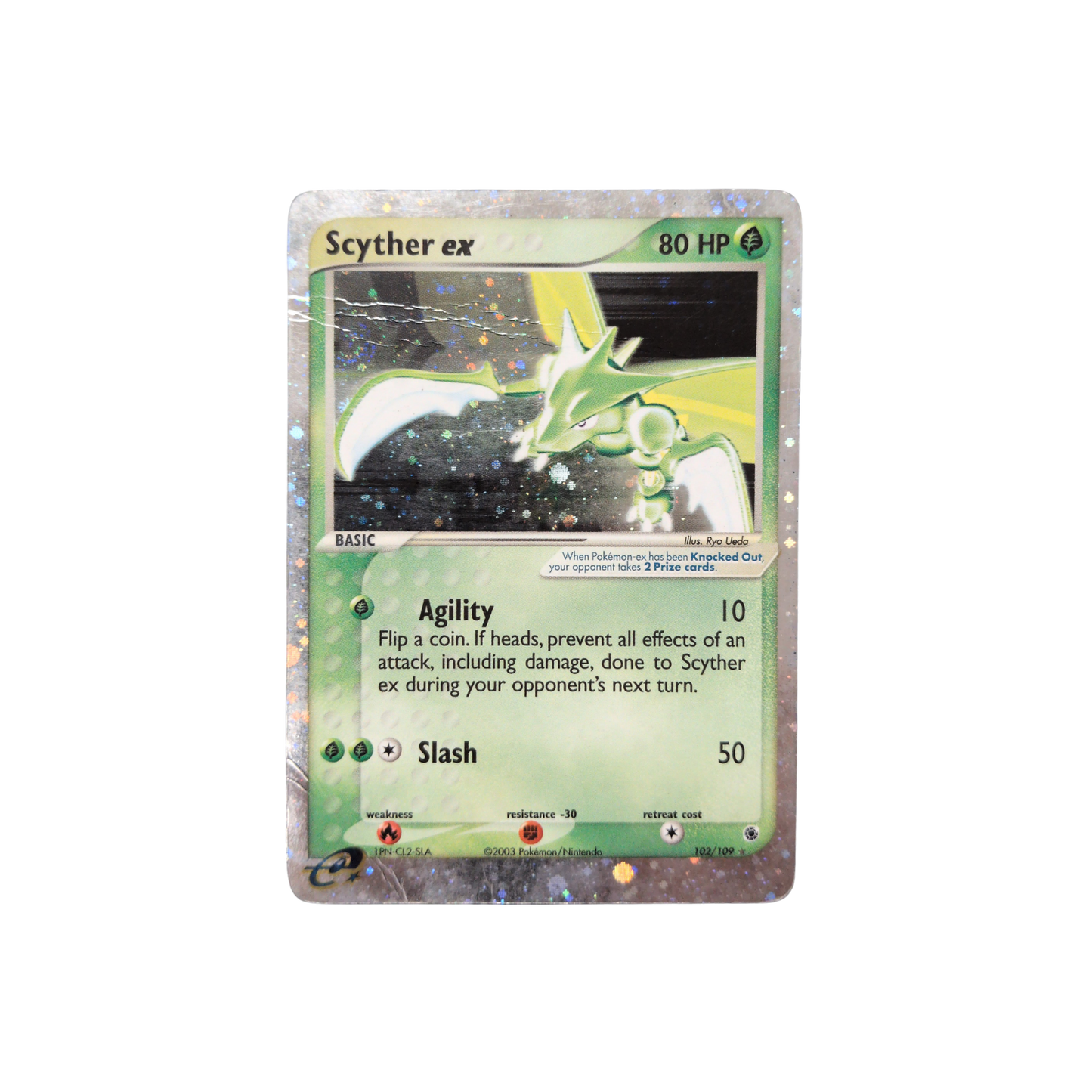 (RS) Scyther EX #102 DMG