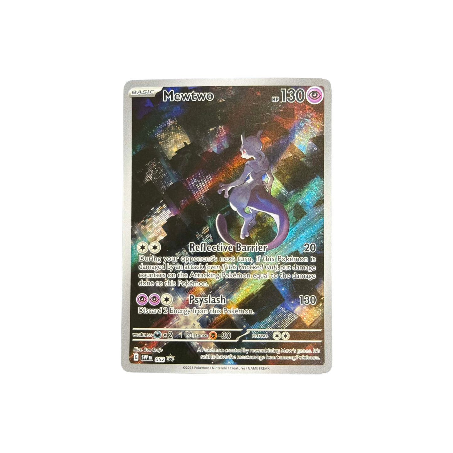 (SVP) Mewtwo Full Art Promo #052 - NM