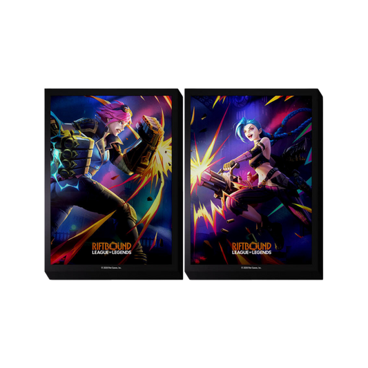Riftbound: League of Legends Sleeves - Vi vs Jinx