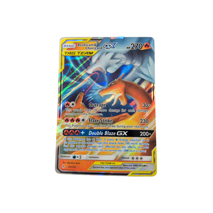 (SM10) Reshiram & Charizard GX #20 DMG