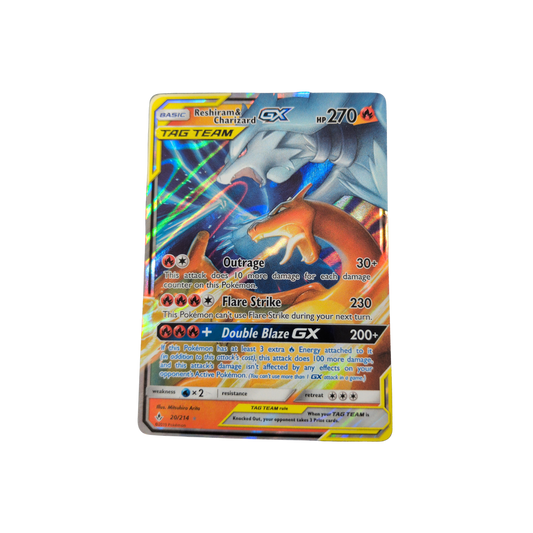 (SM10) Reshiram & Charizard GX #20 DMG