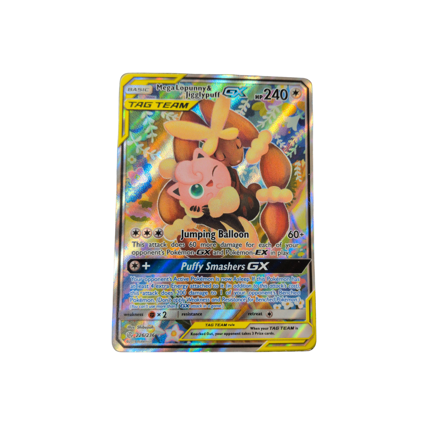 (SM12) Mega Lopunny & Jigglypuff #226 DMG