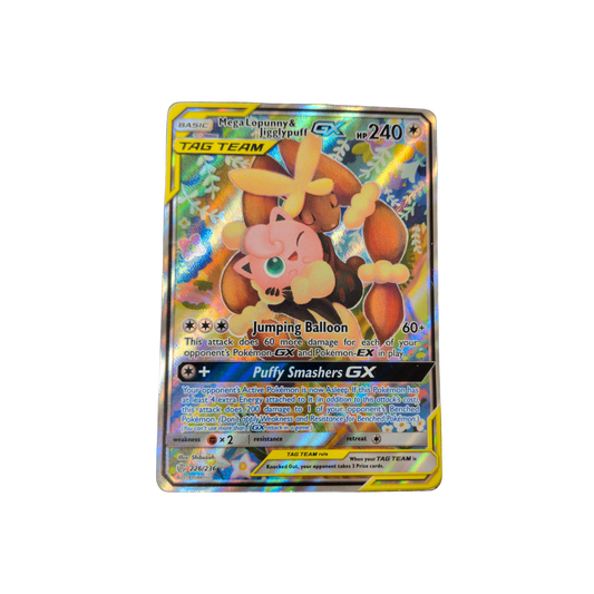 (SM12) Mega Lopunny & Jigglypuff #226 DMG