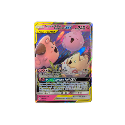 (SM12) Togepi & Cleffa & Igglybuff GX #143 LP