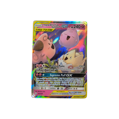 (SM12) Togepi & Cleffa & Igglybuff GX #143 MP