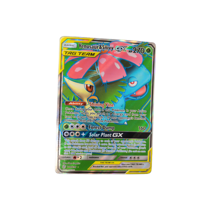 (SM12) Venusaur & Snivy GX #210 MP
