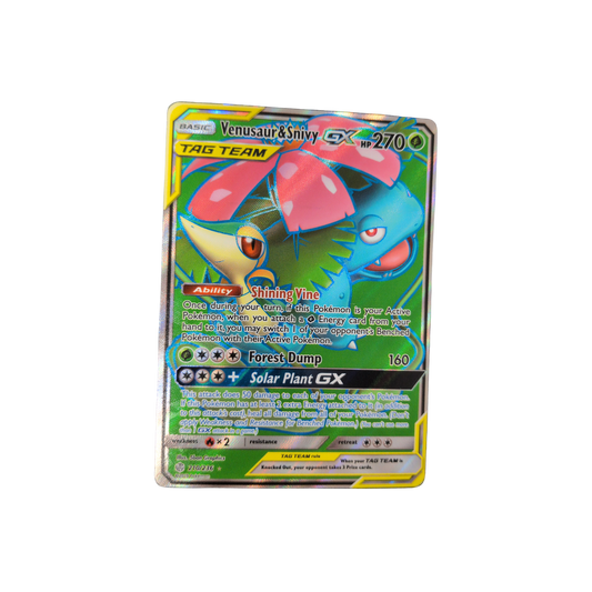 (SM12) Venusaur & Snivy GX #210 MP