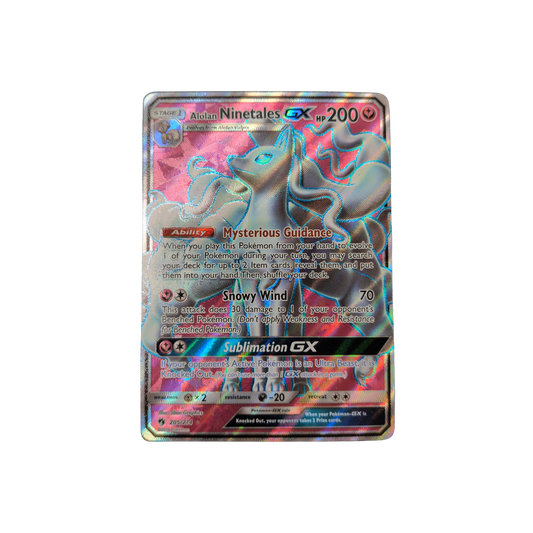 (SM8) Alolan Ninetales GX #205 LP