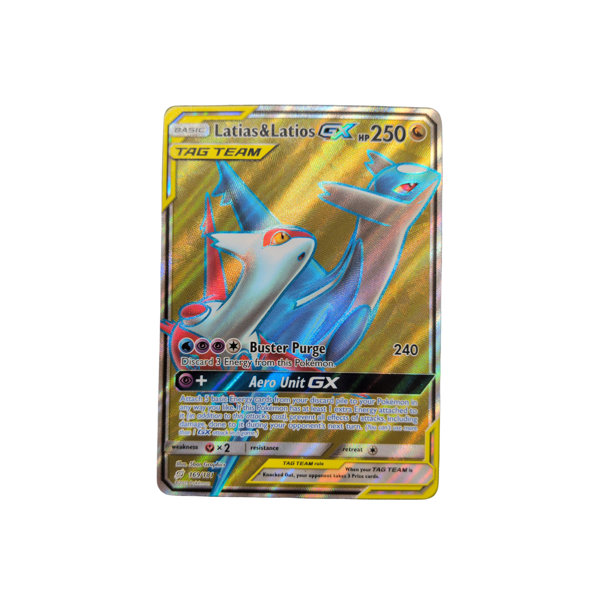 (SM9) Latias & Latios GX #169 NM