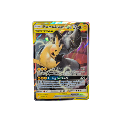 (SM9) Pikachu & Zekrom GX #33 NM
