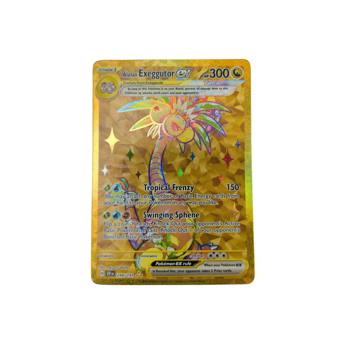 (SSP) Alolan Exeggutor EX #248 NM