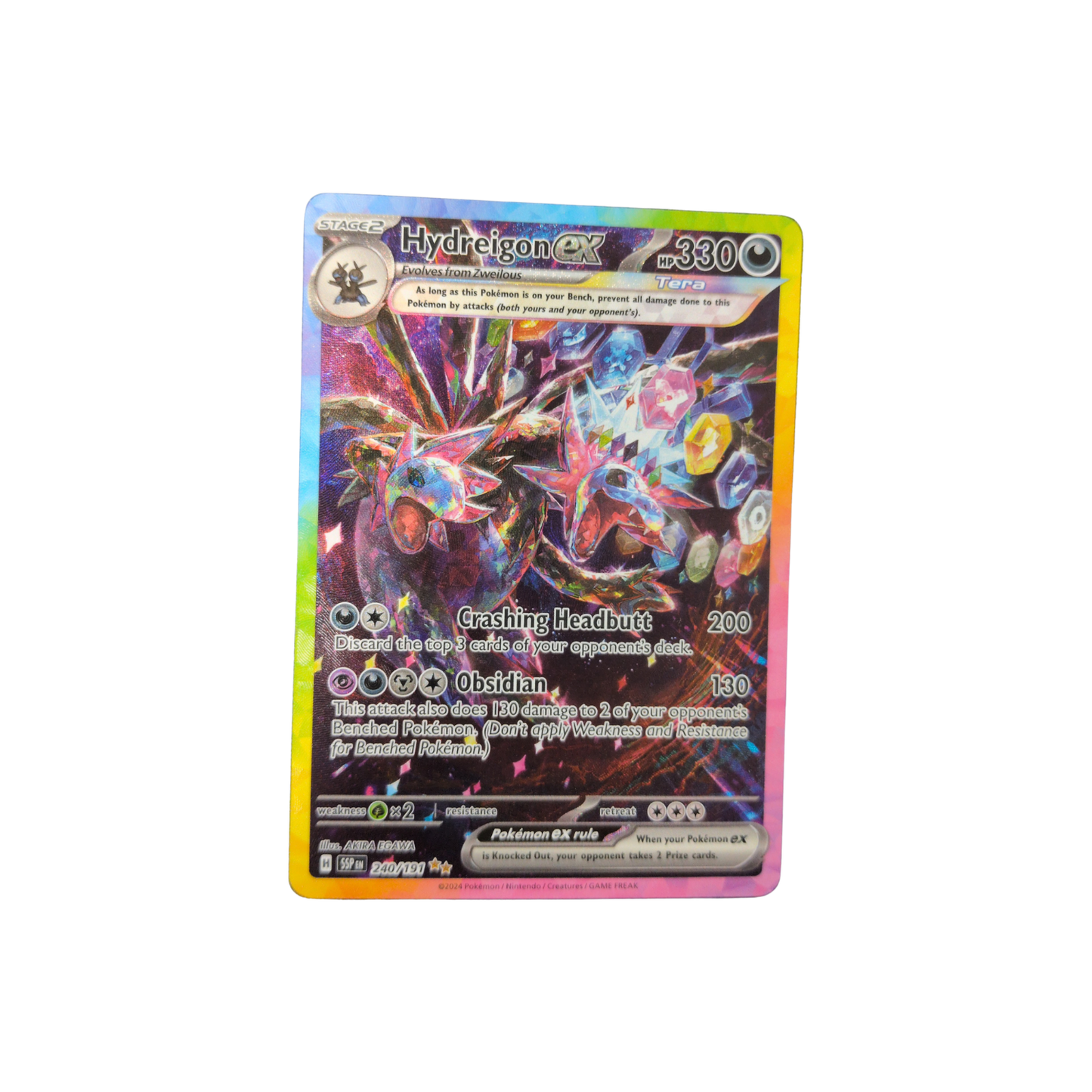 (SSP) Hydreigon EX #240 NM