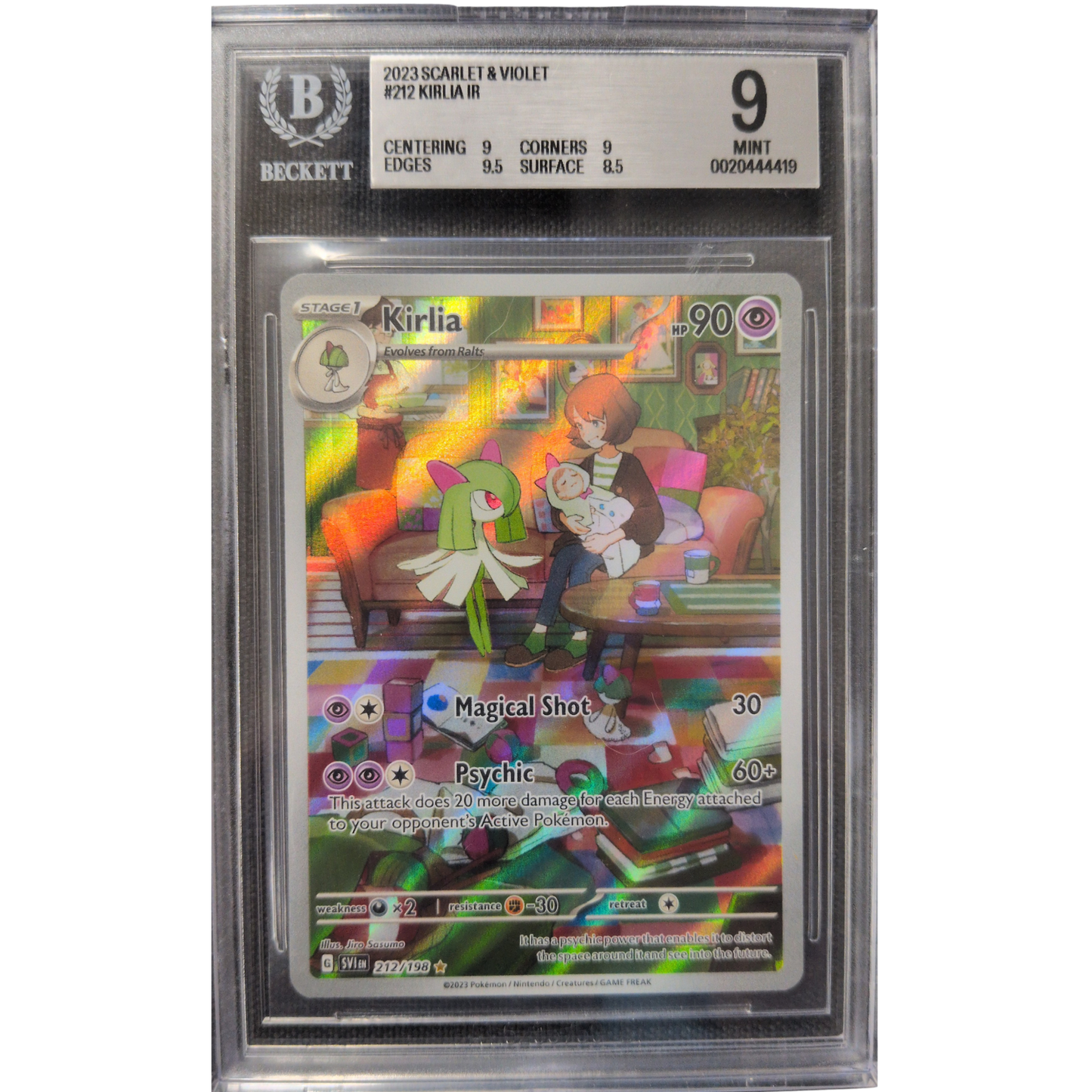 (SVI) Kirlia #212 BGS 9 Mint