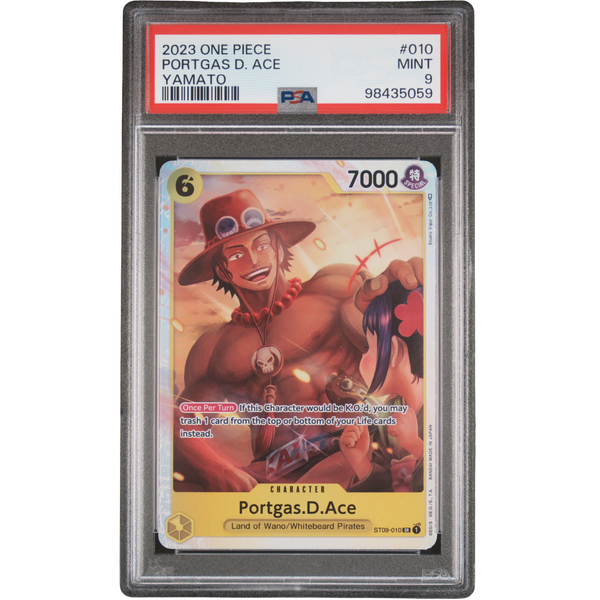 (Starter Deck) Portgas D. Ace #010 PSA 9 Mint