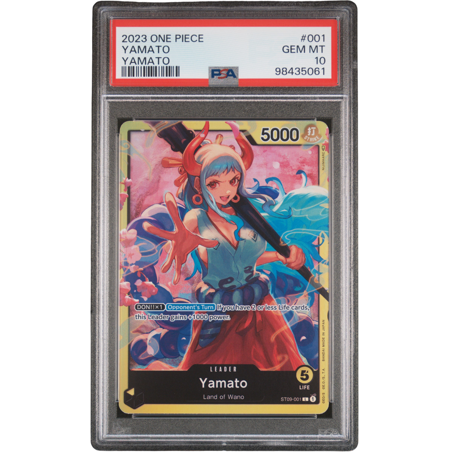 (Starter Deck) Yamato #001 PSA 10 Gem Mint