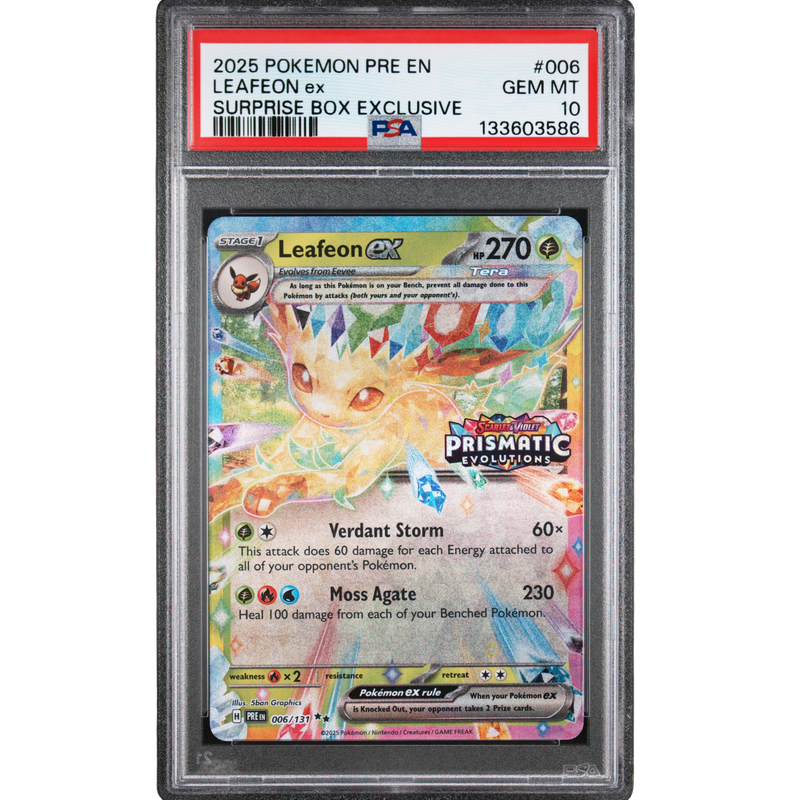 Leafeon EX #006 PSA 10 Gem Mint