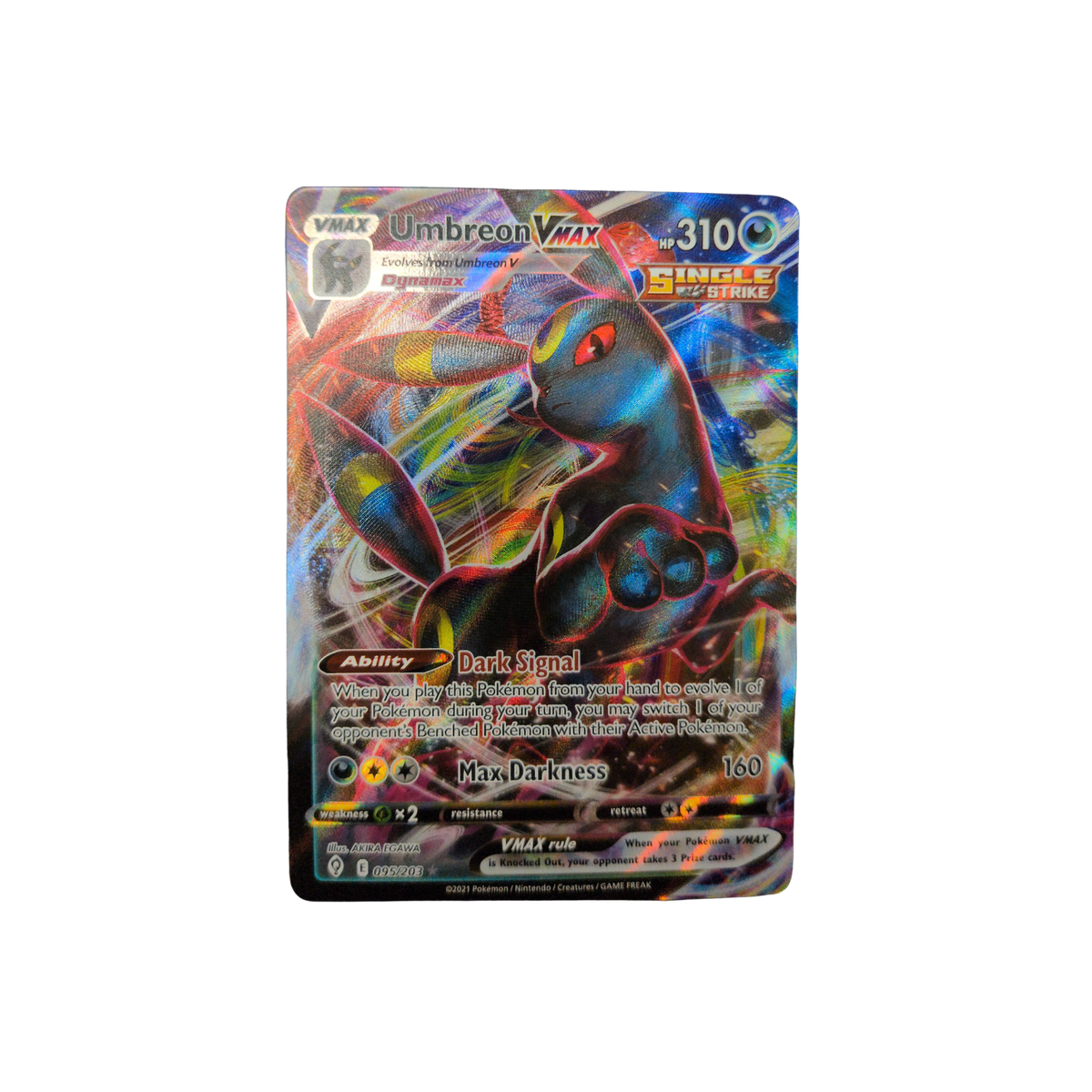 (SWSH07) Umbreon VMAX #095 NM