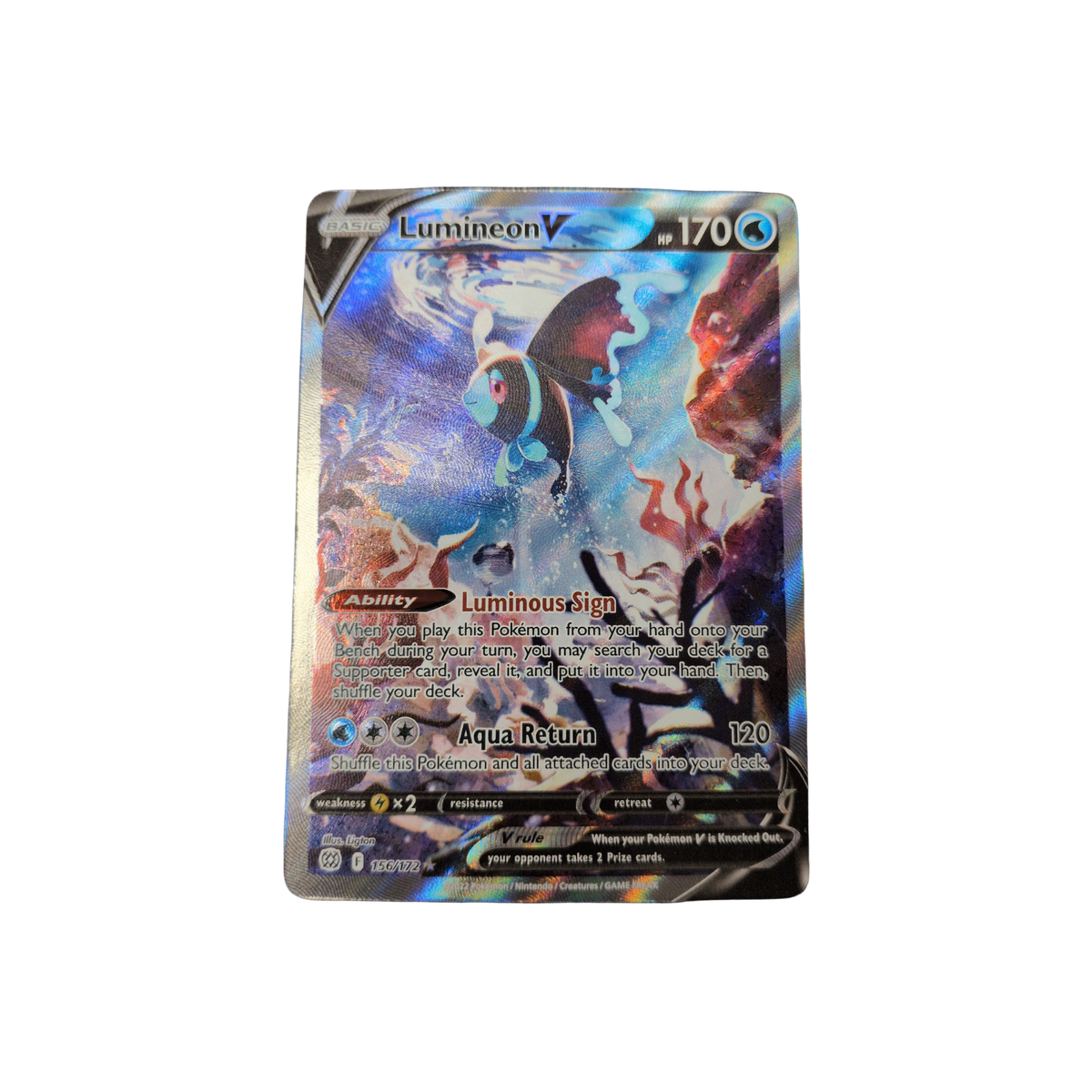 (SWSH09) Lumineon V #156 NM