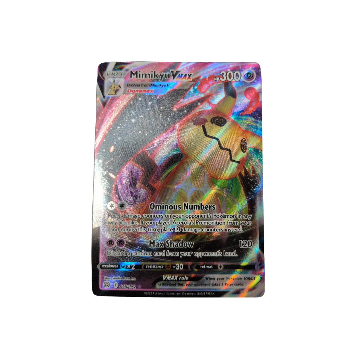 (SWSH09) Mimikyu VMAX #069 NM