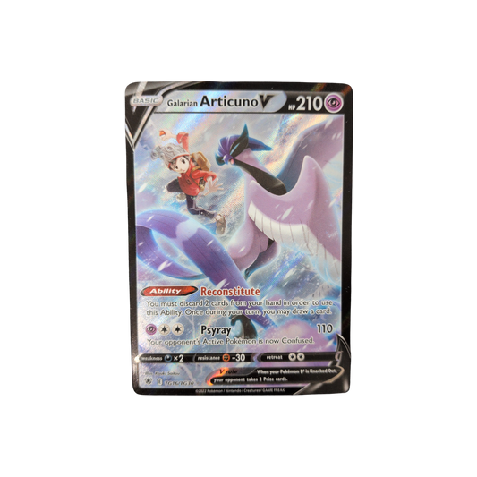 (SWSH10) Galarian Articuno V #TG16 NM