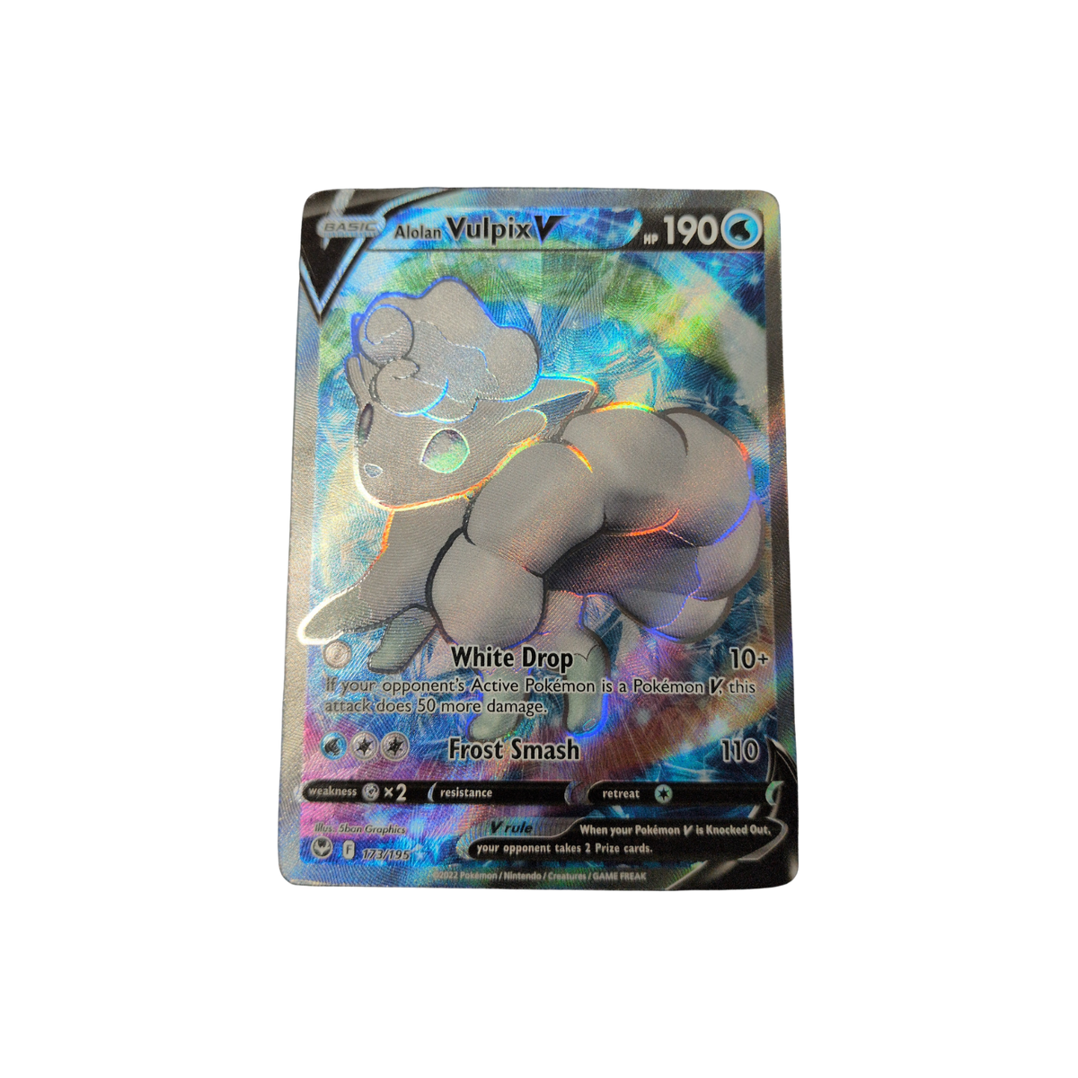 (SWSH12) Alolan Vulpix V #173 NM