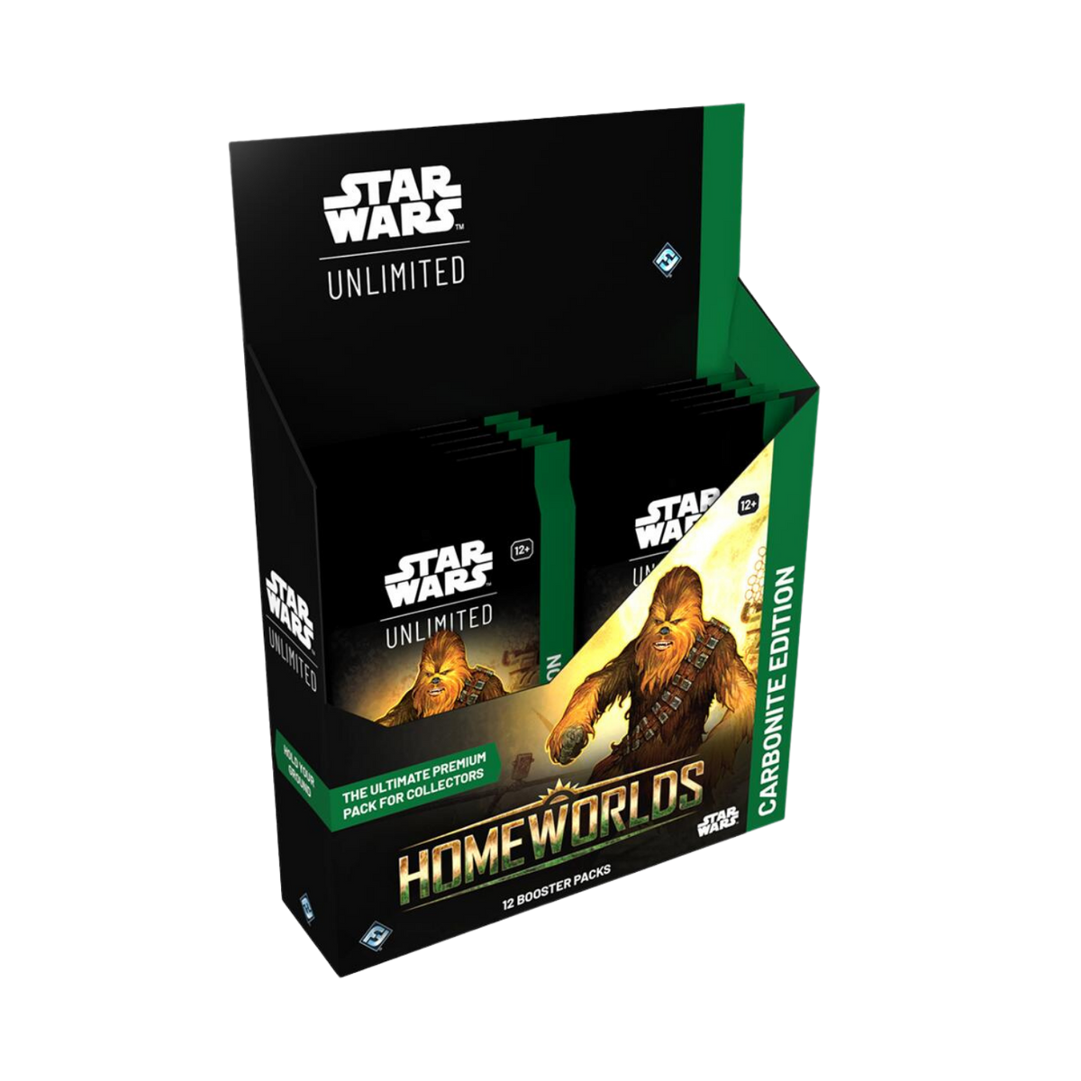 Star Wars Unlimited Homeworlds Carbonite Edition Booster Display