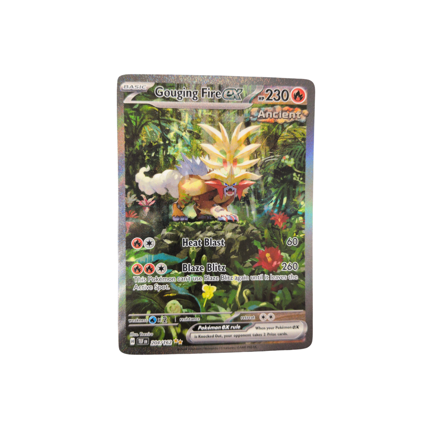 (TEF) Gouging Fire EX #204 NM