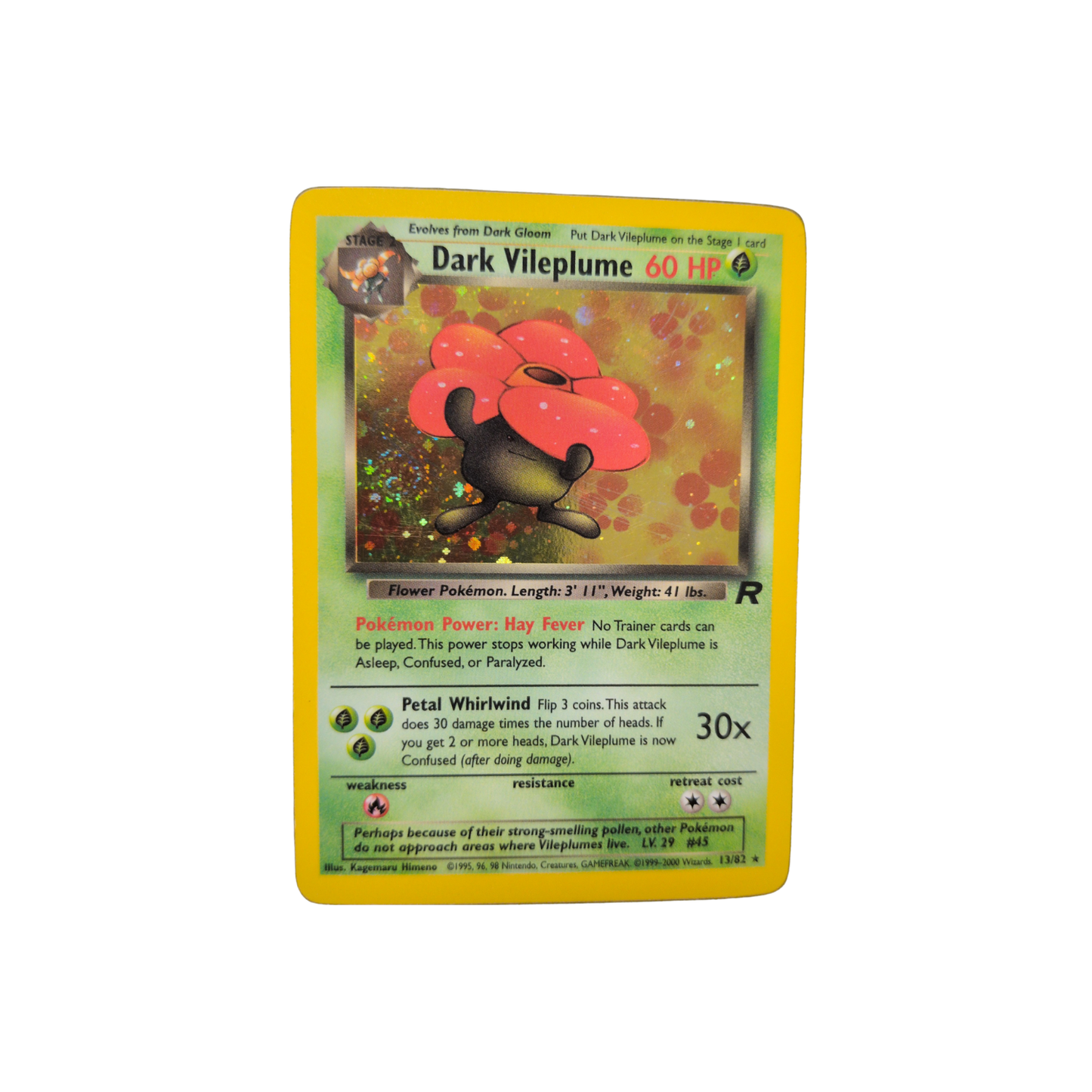 (TR) Dark Vileplume Holo #13 HP
