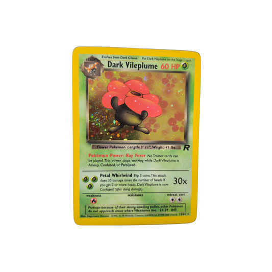 (TR) Dark Vileplume Holo #13 HP