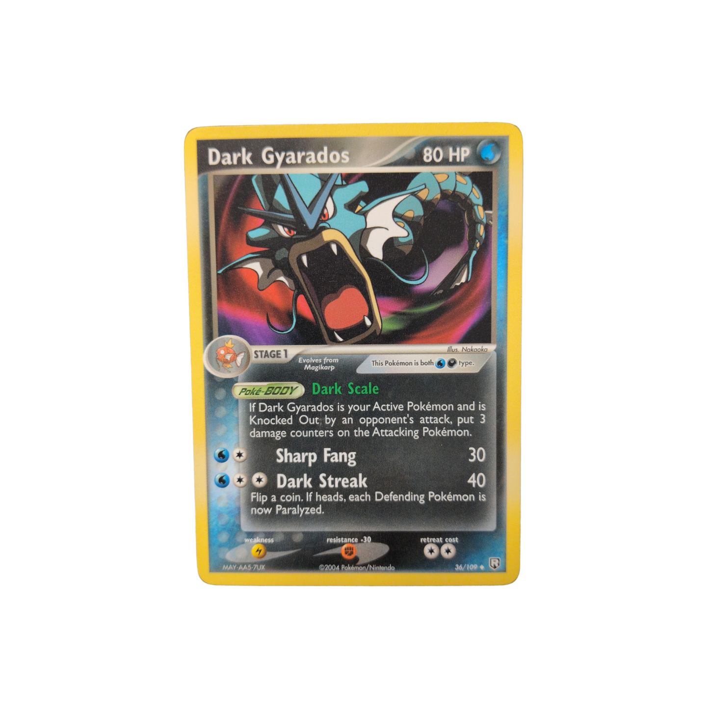 (TRR) Dark Gyarados #36 LP