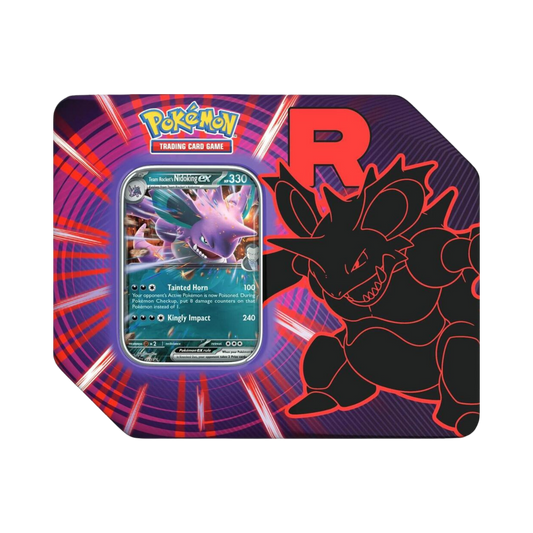 Team Rocket Tin [Team Rocket's Nidoking ex]