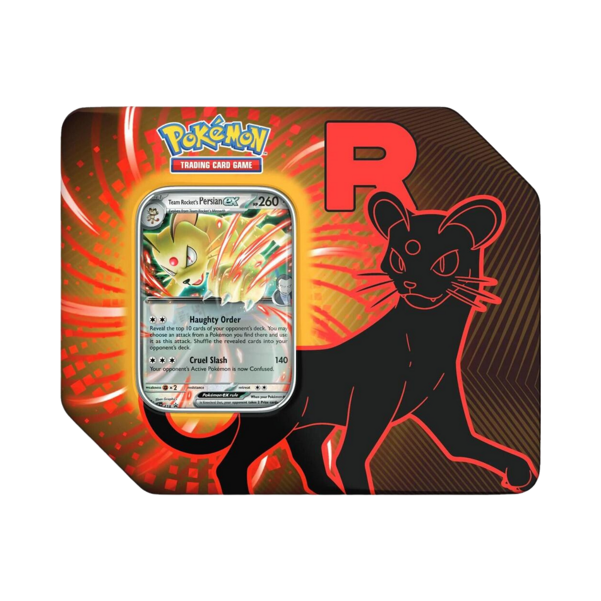 Team Rocket Tin [Team Rocket's Persian ex]