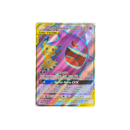(Team Up) Gengar & Mimikyu GX Full Art #164 - Damaged