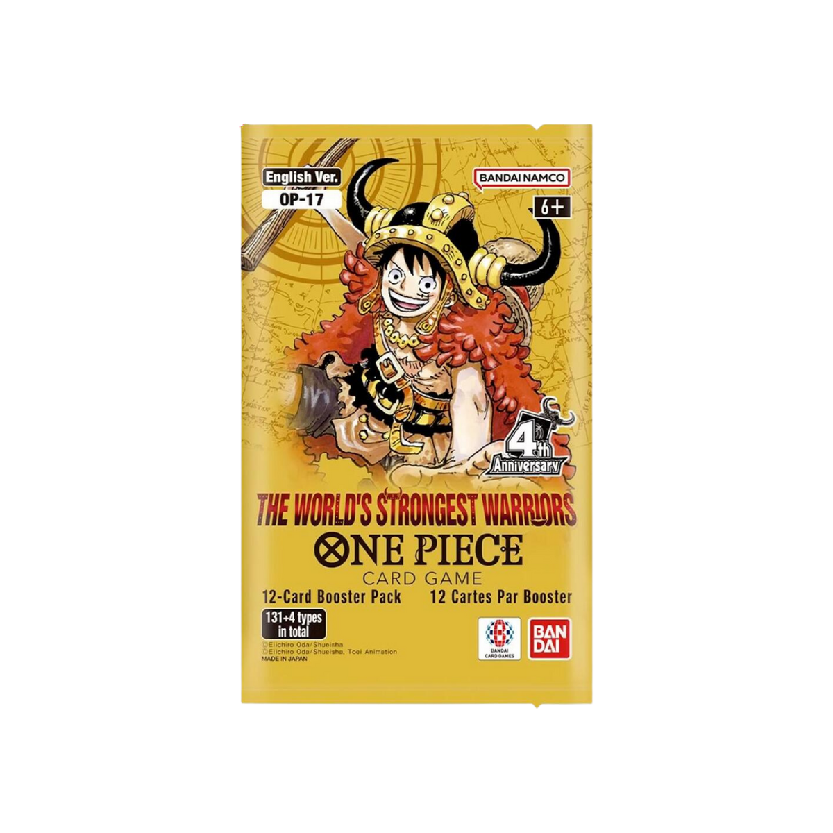 (OP-17) One Piece: The World's Strongest Warriors Booster Pack