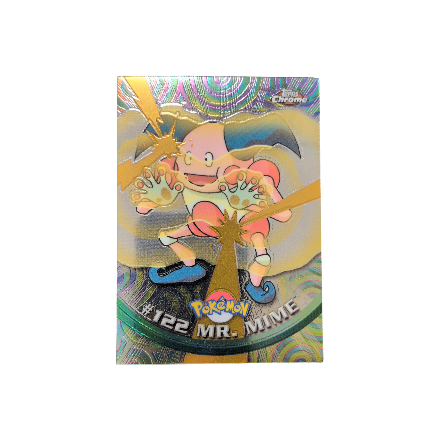 Topps Chrome Mr Mime Holo #122 LP