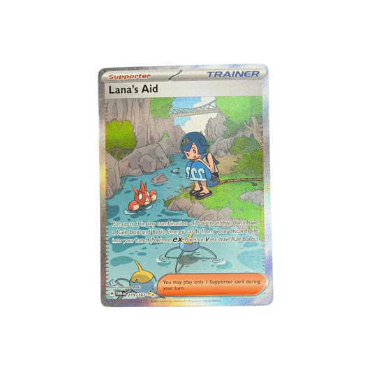 (Twilight Masquerade) Lana's Aid Full Art Trainer SIR #219 - NM