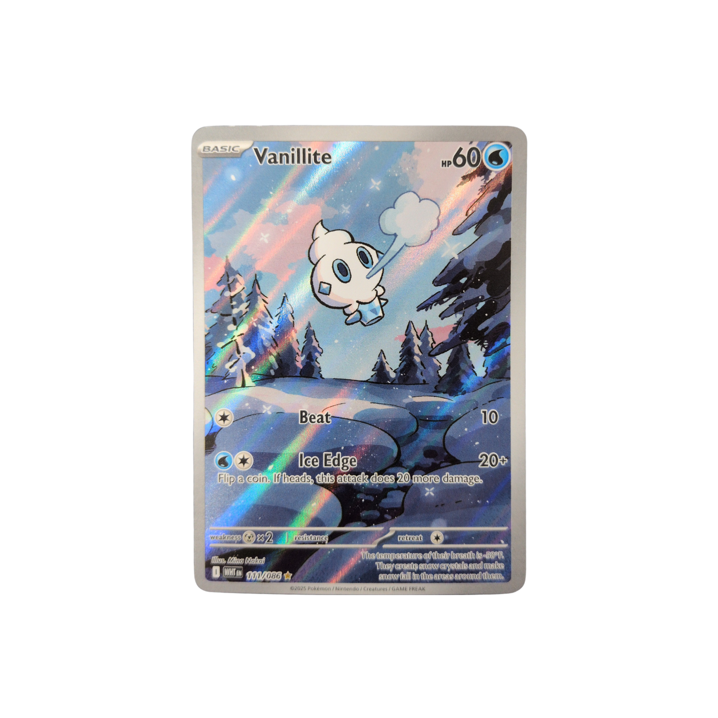 (WHT) Vanillite #111 NM