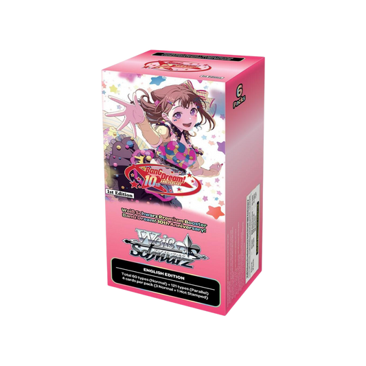 Weiss Schwarz Premium Booster Box: Bang Dream! 10th Anniversary!